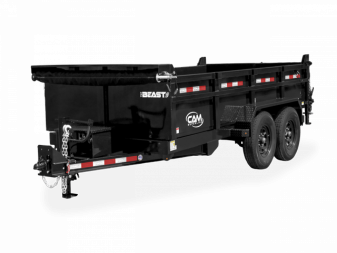 New CAM Superline 6’9″ X 16′ LOW PROFILE BEAST DUMP TRAILER 15.4K