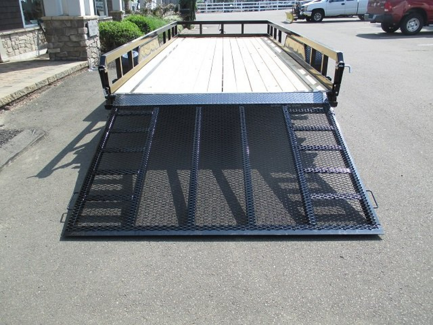 New Sure-Trac 7′ X 18′ OPEN LANDSCAPE TRAILER 9.9K
