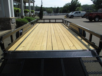 New Sure-Trac 7′ X 18′ OPEN LANDSCAPE TRAILER 9.9K