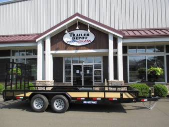 New Sure-Trac 7′ X 18′ OPEN LANDSCAPE TRAILER 9.9K