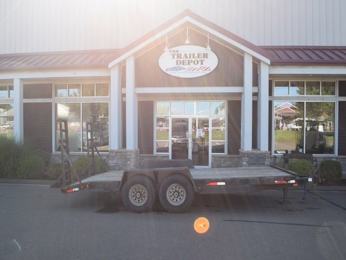 Used QUALITY EQUIPMENT TRAILER 14K