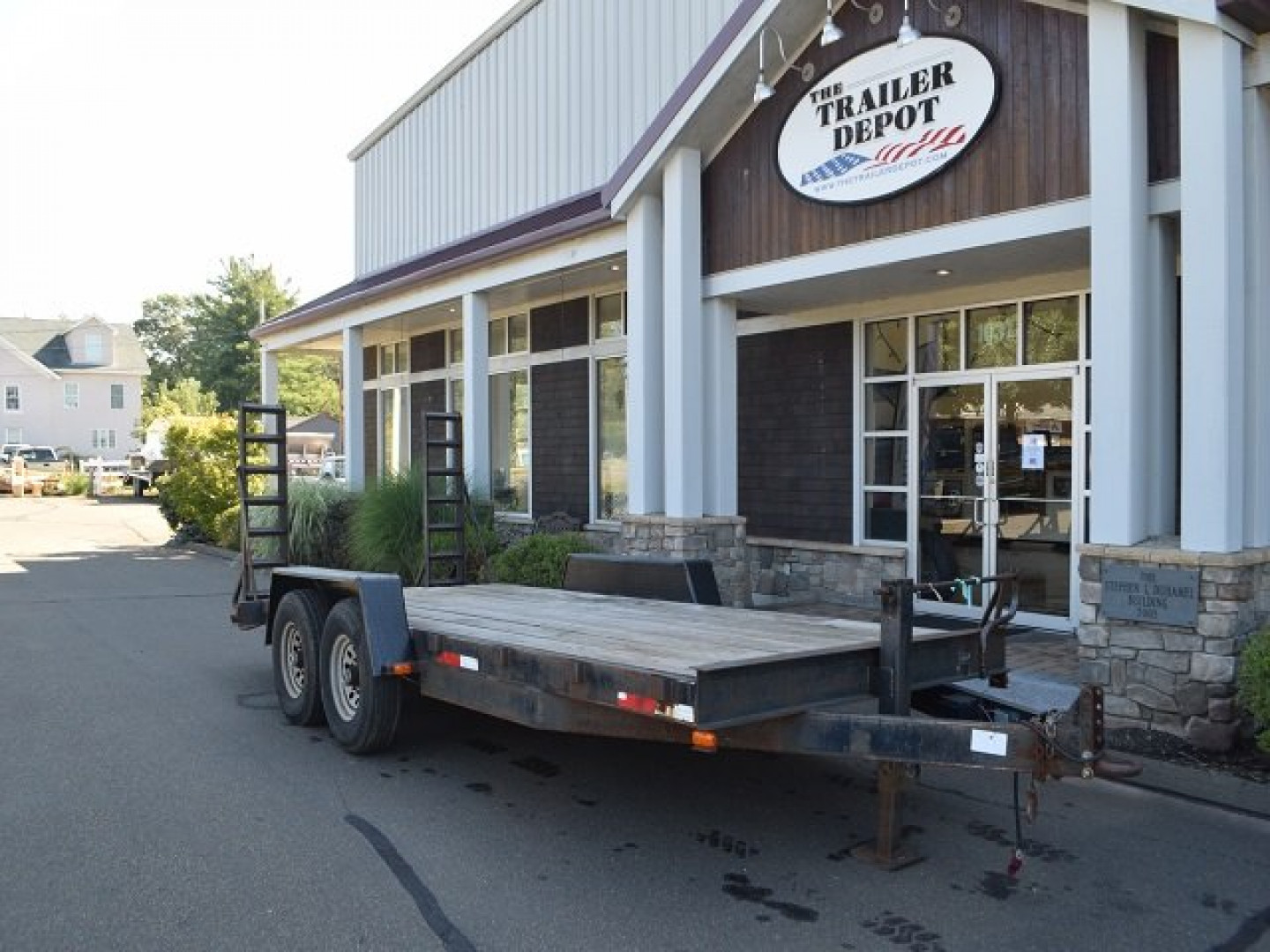 Used QUALITY EQUIPMENT TRAILER 14K