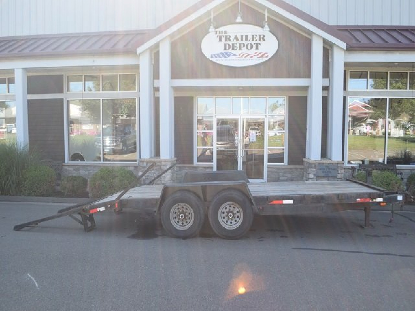 Used QUALITY EQUIPMENT TRAILER 14K