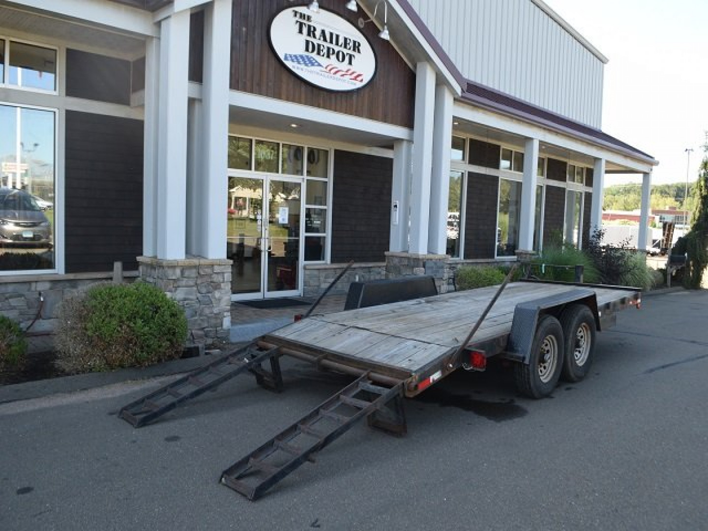 Used QUALITY EQUIPMENT TRAILER 14K