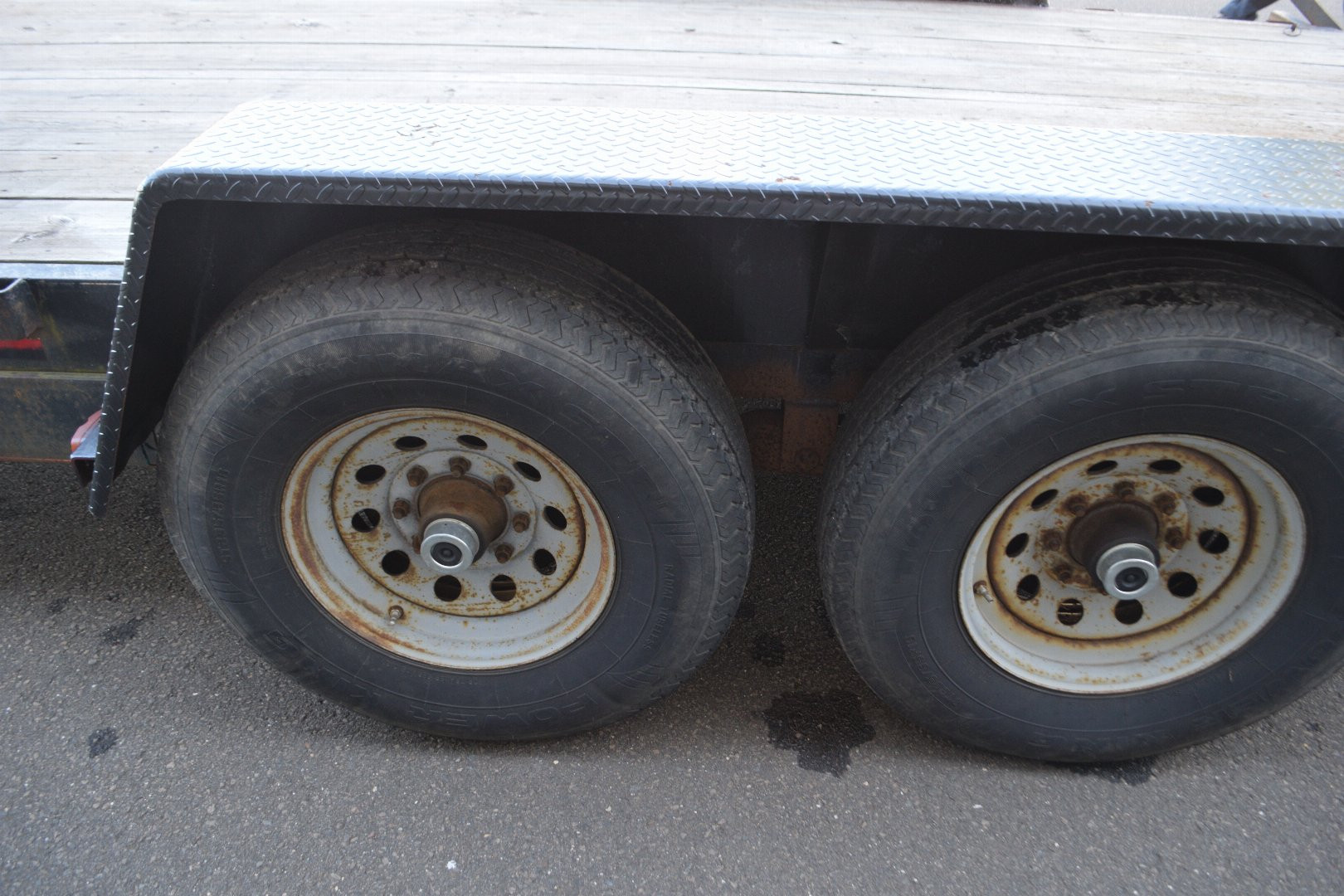 Used QUALITY EQUIPMENT TRAILER 14K