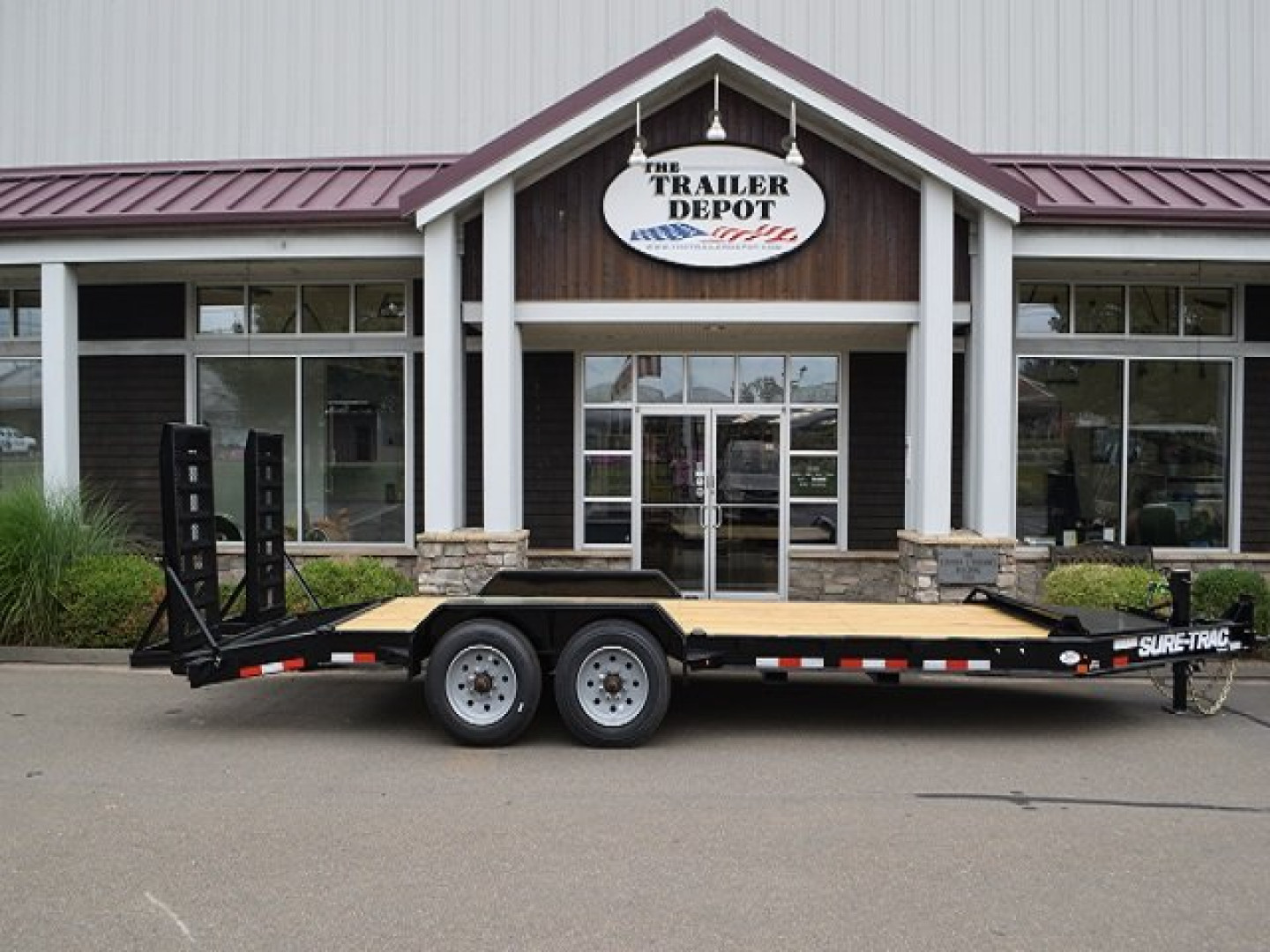 New Sure-Trac 7′ X 20′ PRO SERIES IMPLEMENT TRAILER 22K