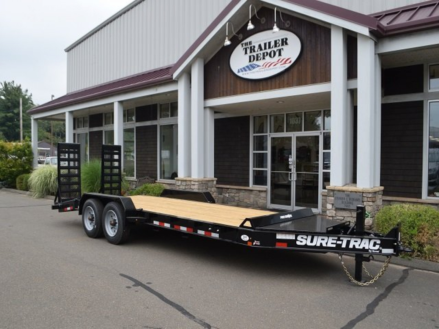 New Sure-Trac 7′ X 20′ PRO SERIES IMPLEMENT TRAILER 22K