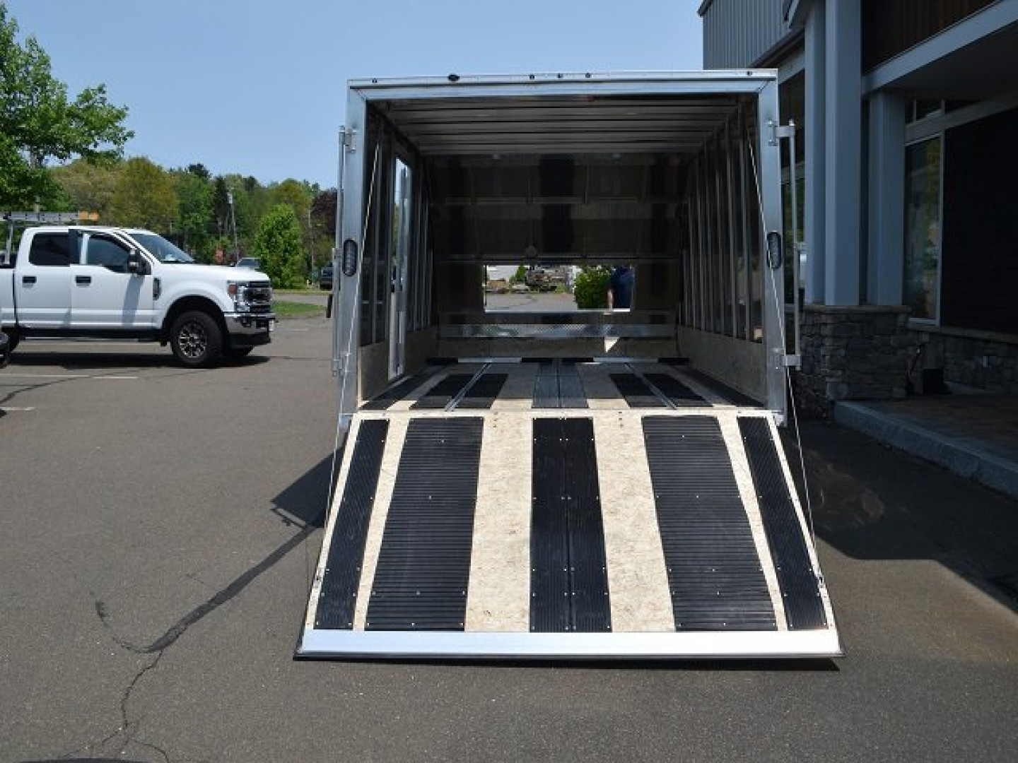 New Mission 8’5″ X 12′ ENCLOSED SNOWMOBILE TRAILER 2.9K