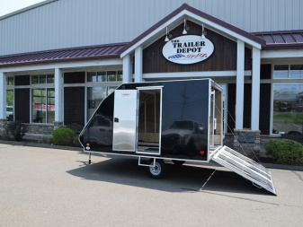 New Mission 8’5″ X 12′ ENCLOSED SNOWMOBILE TRAILER 2.9K