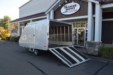 New Mission 8’5″ X 12′ ENCLOSED SNOWMOBILE TRAILER 2.9K