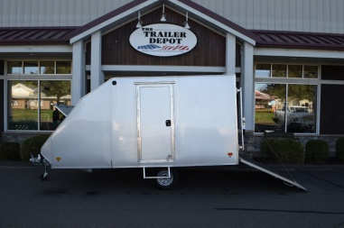 New Mission 8’5″ X 12′ ENCLOSED SNOWMOBILE TRAILER 2.9K