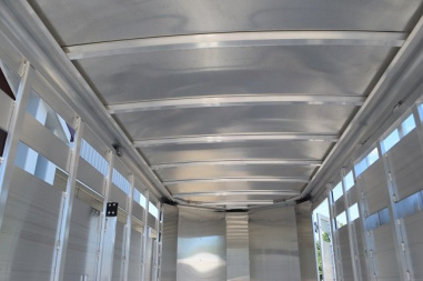 New FEATHERLITE 6’7″ X 16′ LIVESTOCK BUMPER PULL TRAILER