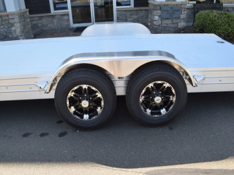 New FEATHERLITE 6’7″ X 20′ OPEN CAR HAULER 9.6K