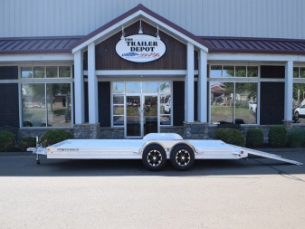New FEATHERLITE 6’7″ X 20′ OPEN CAR HAULER 9.6K