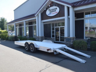 New FEATHERLITE 6’7″ X 20′ OPEN CAR HAULER 9.6K