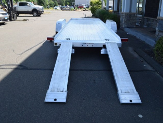 New FEATHERLITE 6’7″ X 20′ OPEN CAR HAULER 9.6K
