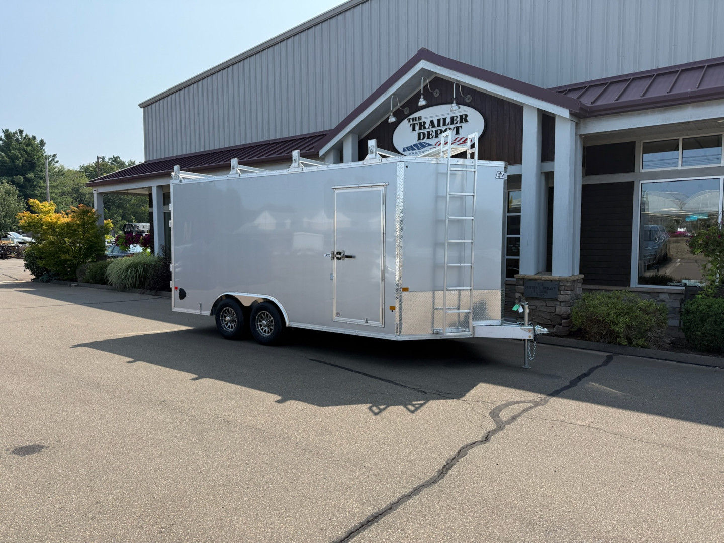 New EZ Hauler 8’6″ X 16′ ENCLOSED CONTRACTOR TRAILER 9.9K