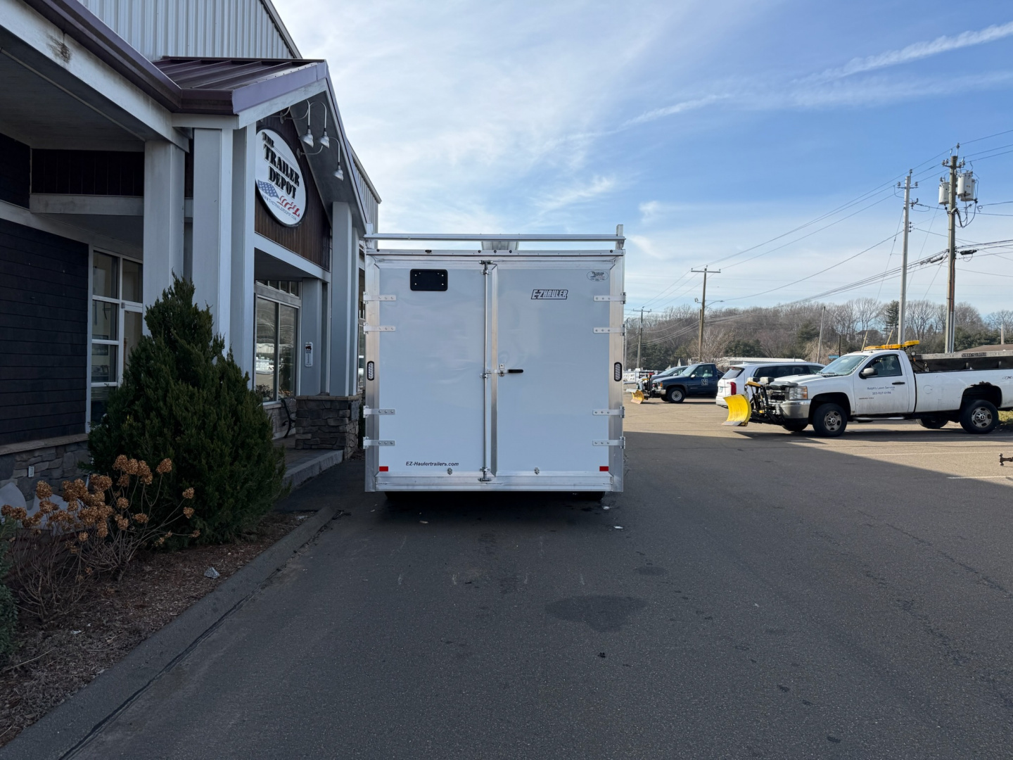 New EZ Hauler 8’6″ X 16′ ENCLOSED CONTRACTOR TRAILER 9.9K