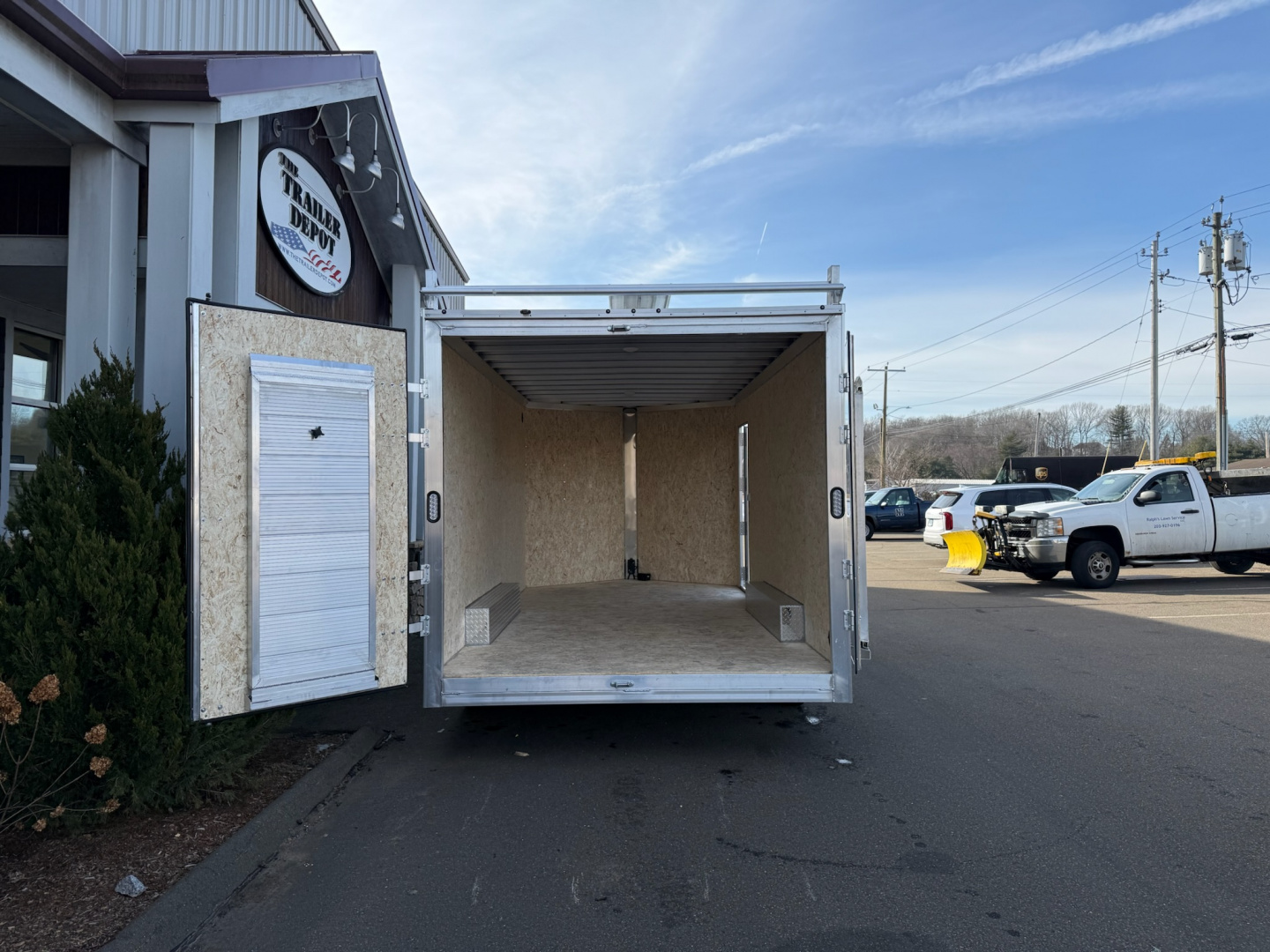 New EZ Hauler 8’6″ X 16′ ENCLOSED CONTRACTOR TRAILER 9.9K