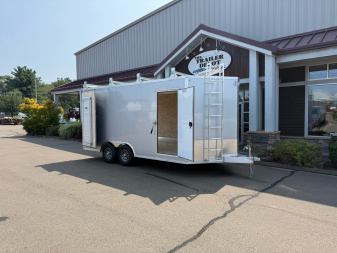 New EZ Hauler 8’6″ X 16′ ENCLOSED CONTRACTOR TRAILER 9.9K