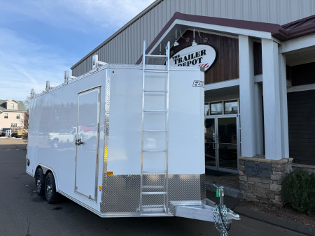 New EZ Hauler 8’6″ X 16′ ENCLOSED CONTRACTOR TRAILER 9.9K