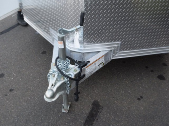 New EZ HAULER 7′ X 16′ + V-NOSE ENCLOSED CARGO TRAILER WITH RAMP DOOR 7K