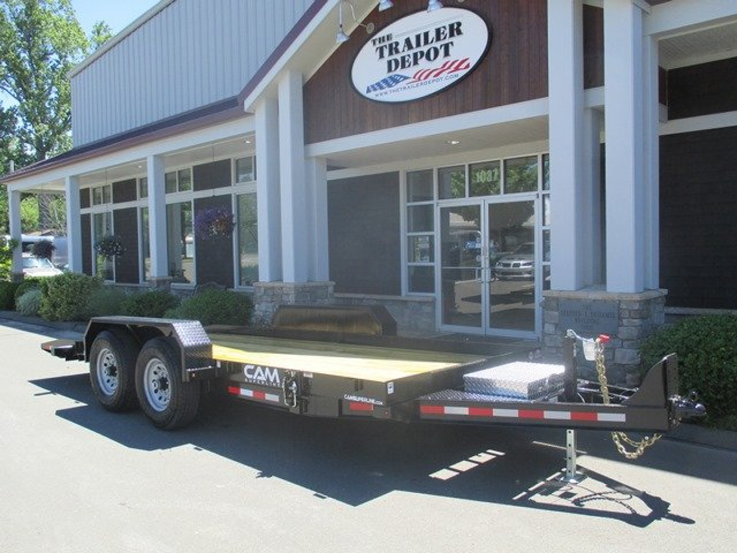 New CAM Superline 6’9″ X 18′ FULL TILT TRAILER 13.2K