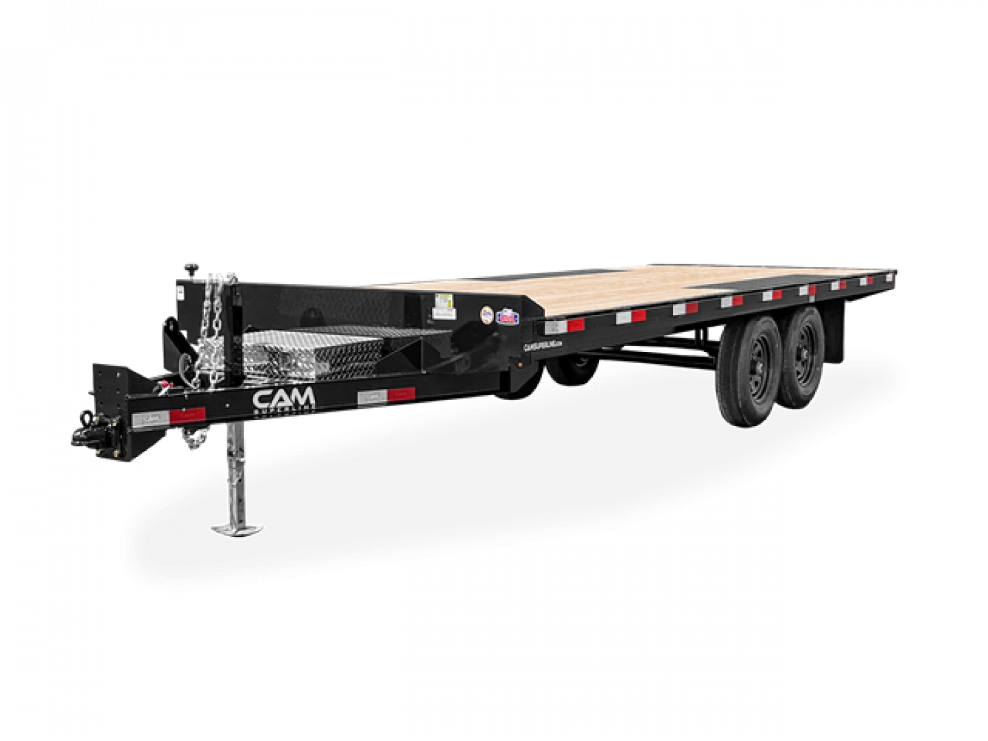 New CAM Superline 8’6″ X 16′ DECKOVER TRAILER 11K