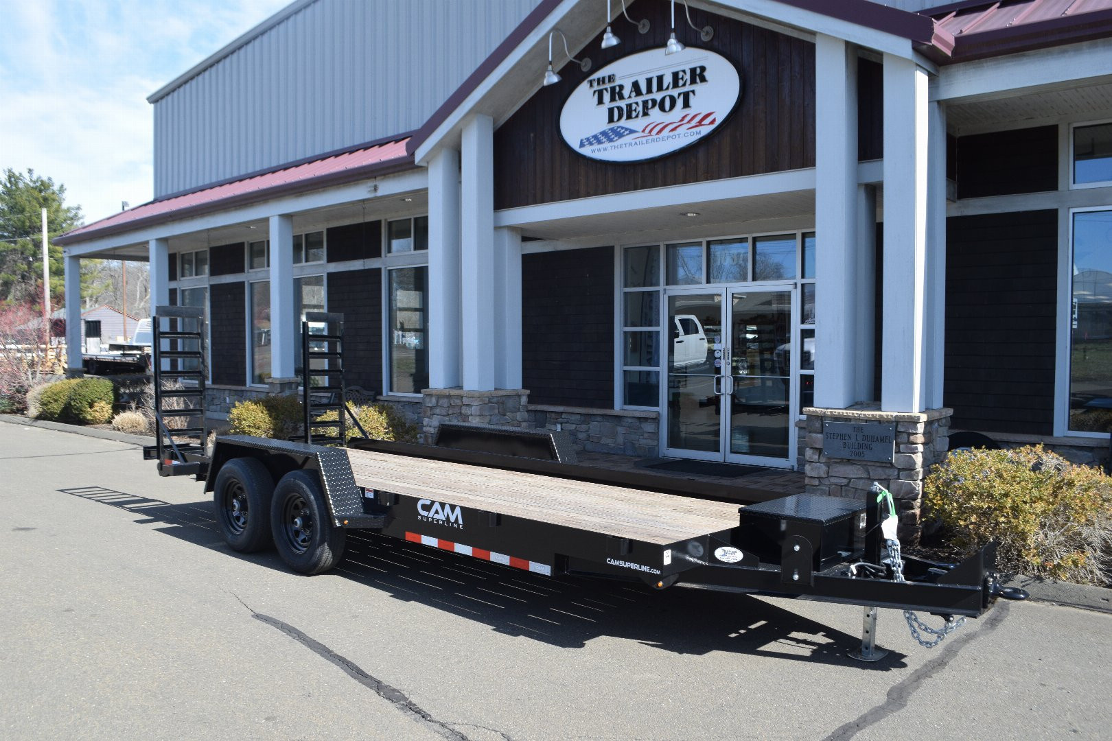 New CAM Superline 6’5″ X 18′ EQUIPMENT TRAILER 9.9K
