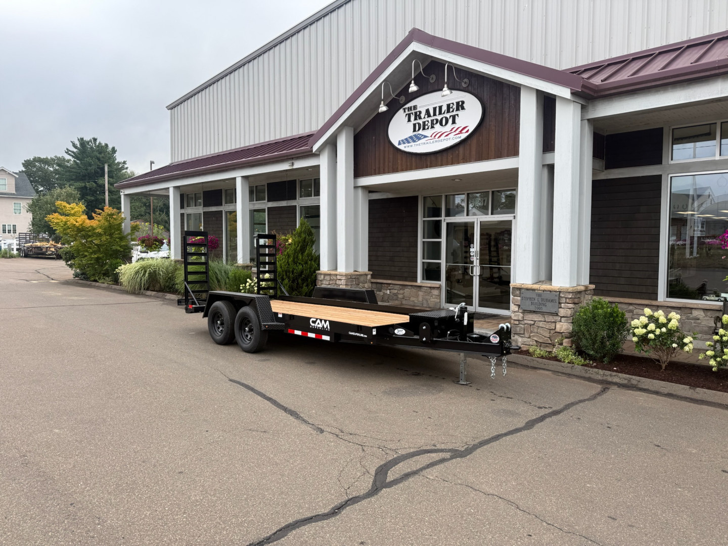 New CAM Superline 6’5″ X 16′ EQUIPMENT TRAILER 9.9K