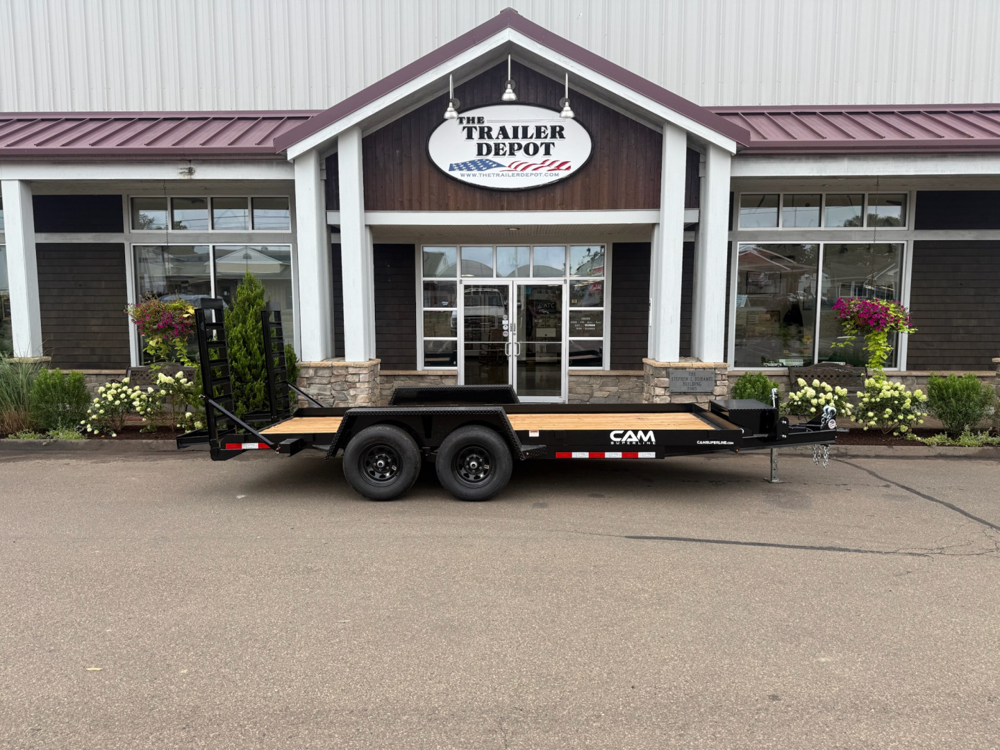 New CAM Superline 6’5″ X 16′ EQUIPMENT TRAILER 9.9K