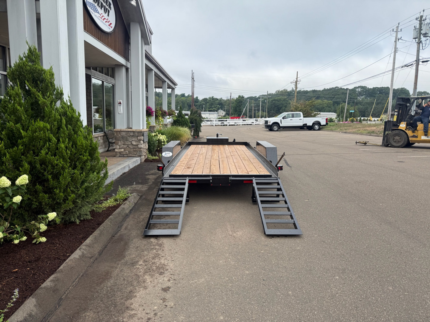 New CAM Superline 6’5″ X 16′ EQUIPMENT TRAILER 9.9K