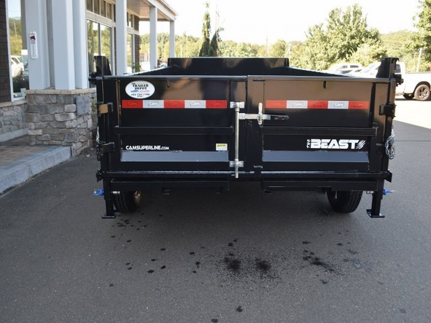 New CAM Superline 6’9″ X 14′ LOW PROFILE BEAST DUMP TRAILER 13.2K