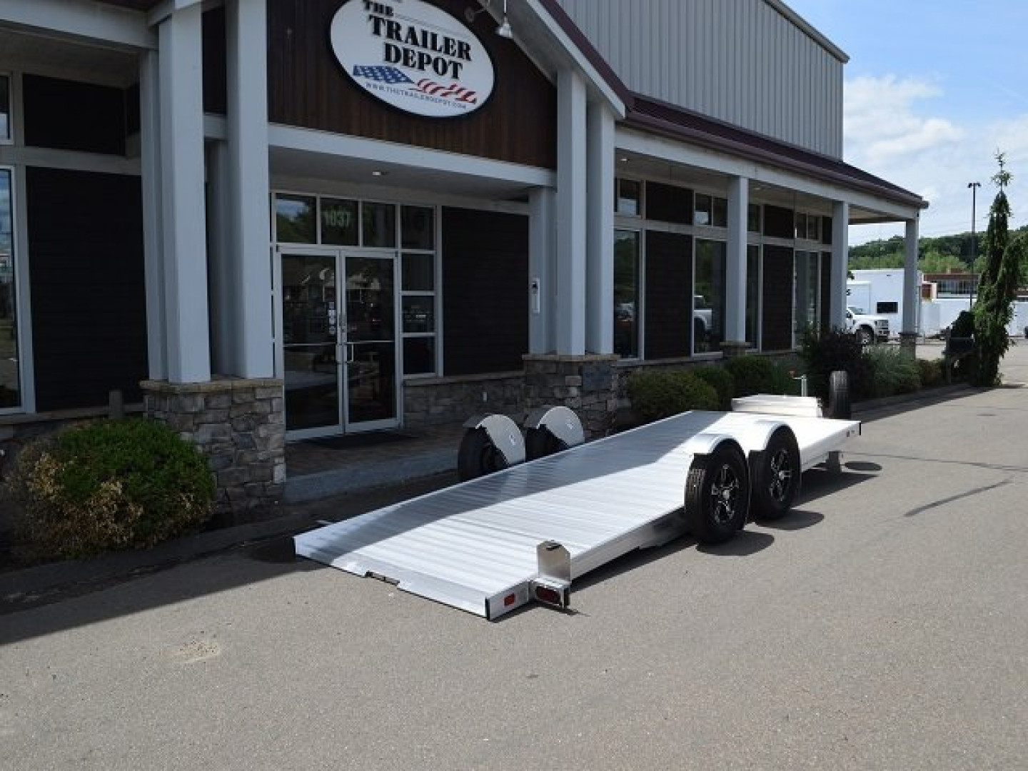 New Timpte 6’9″ X 18′ UTILITY/CAR TRAILER 7K