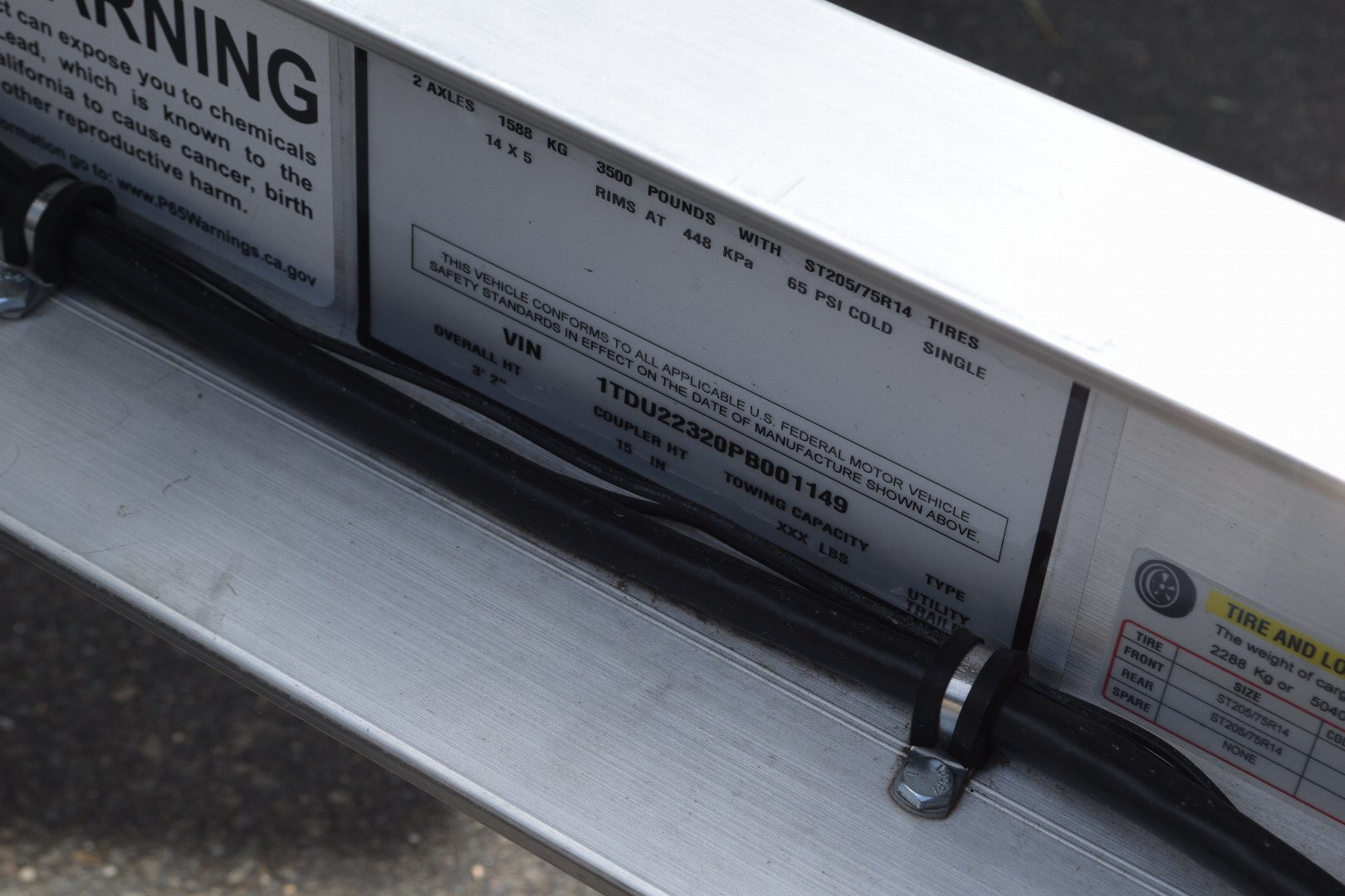 New Timpte 6’9″ X 18′ UTILITY/CAR TRAILER 7K