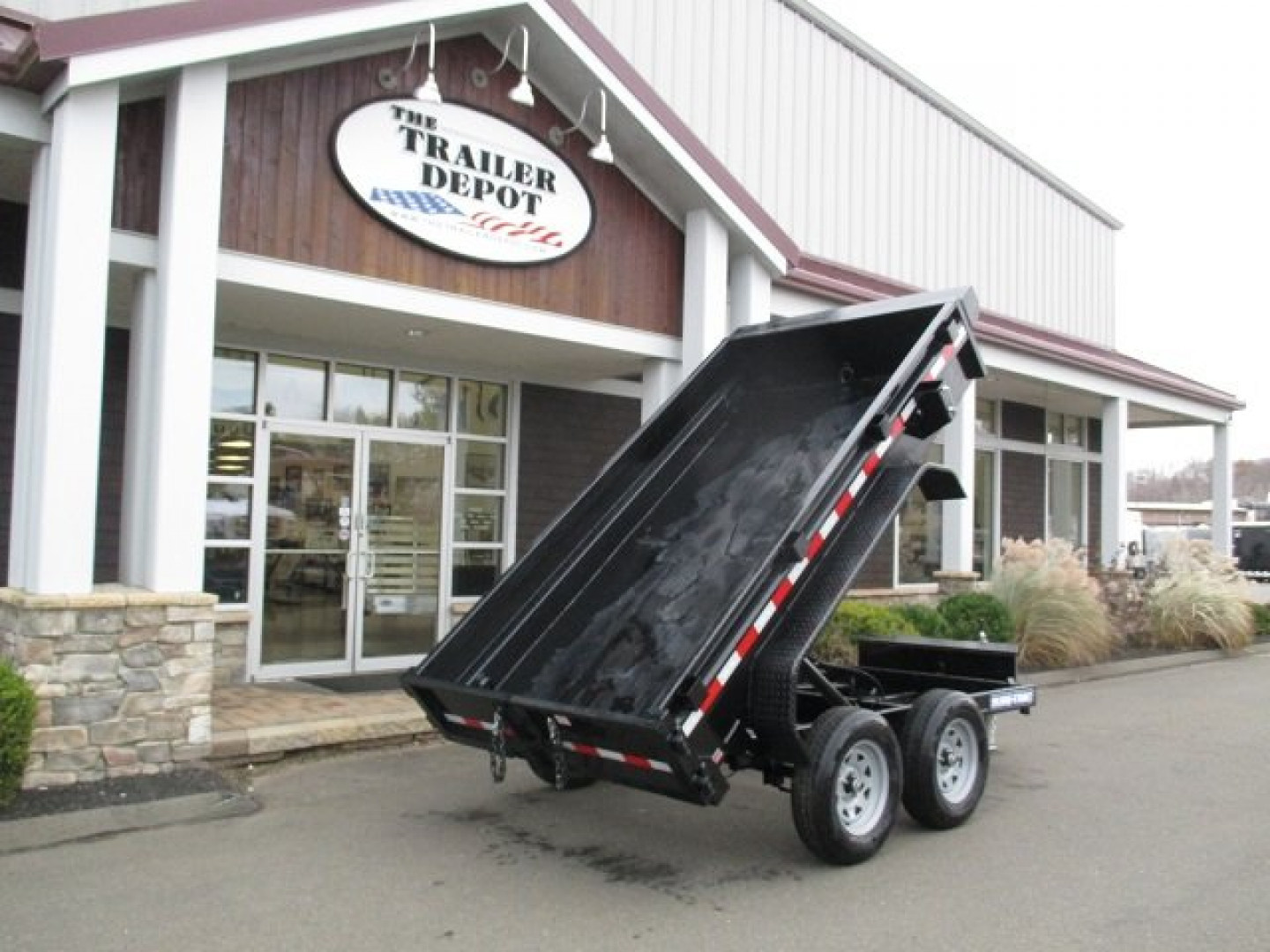 New SURE-TRAC 5' x 10' Low Profile Dump Trailer 7K