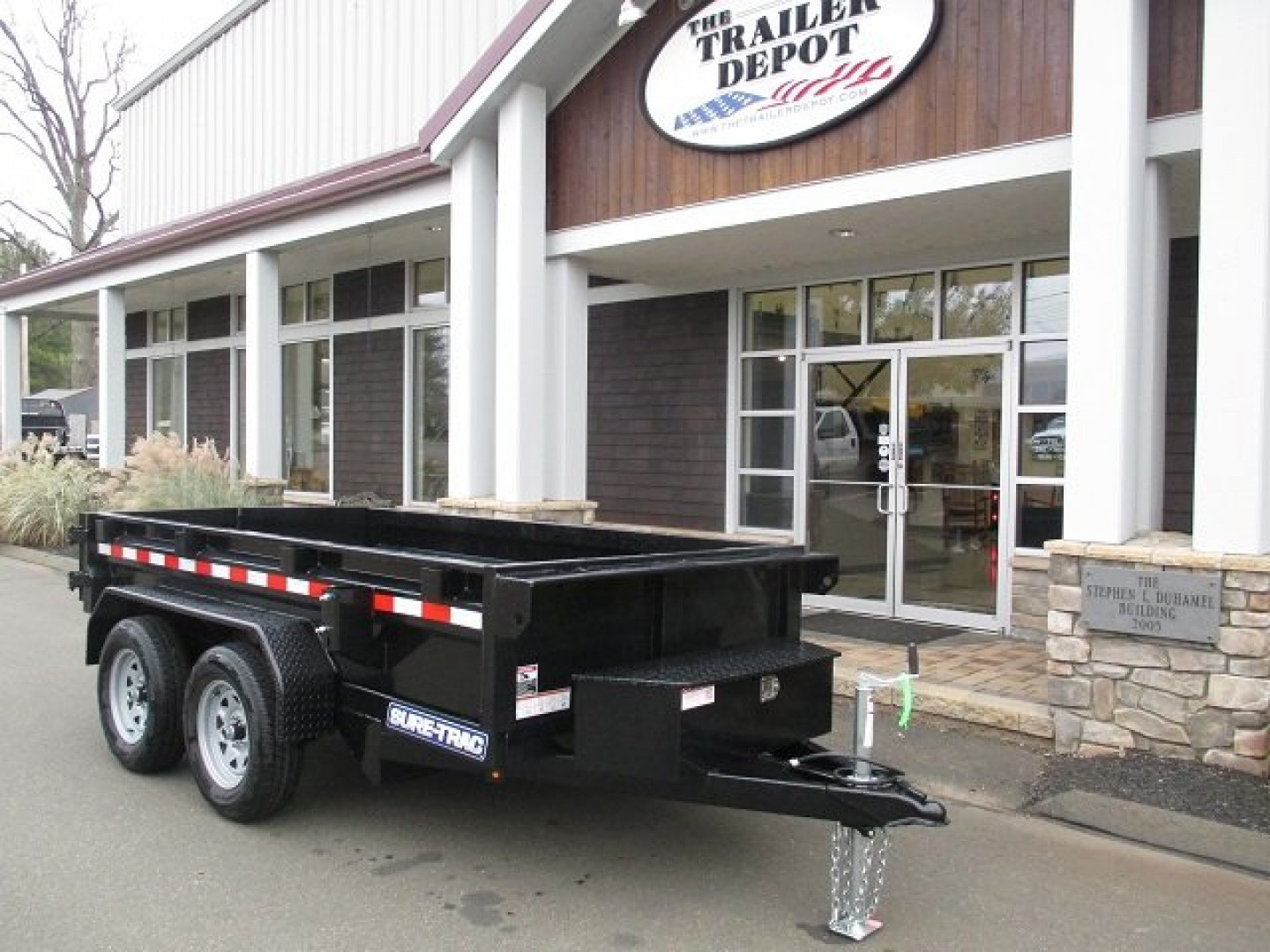 New SURE-TRAC 5' x 10' Low Profile Dump Trailer 7K