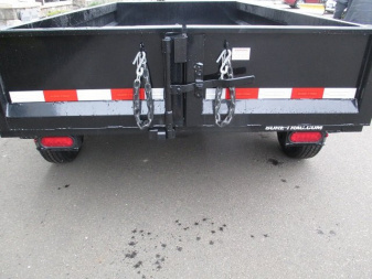 New SURE-TRAC 5' x 10' Low Profile Dump Trailer 7K