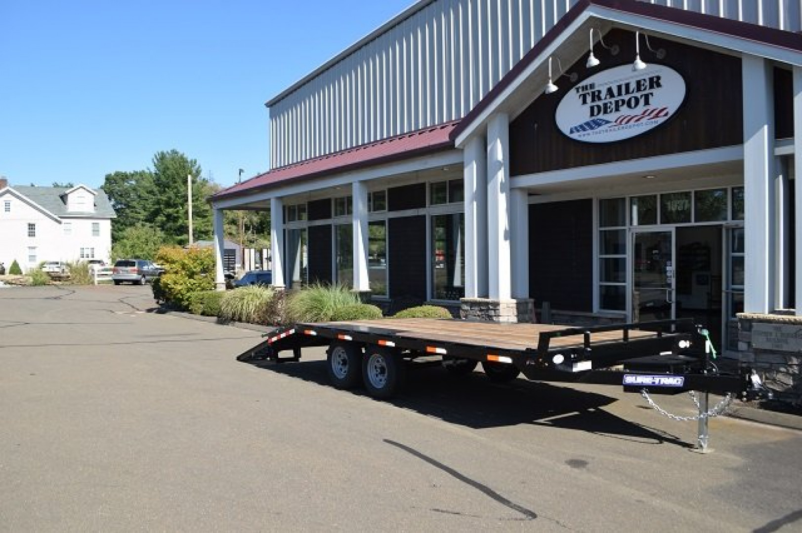 New SURE-TRAC 8’6″ X 15′ + 3′ BEAVERTAIL LOW PROFILE DECKOVER 9.9K