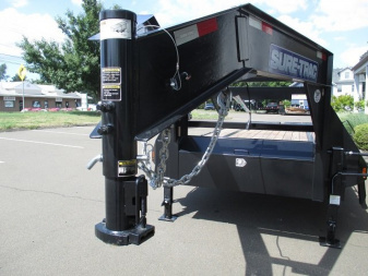 New SURE-TRAC 8’6” X 20’ + 5′ LOW PROFILE GOOSENECK DECKOVER 15K