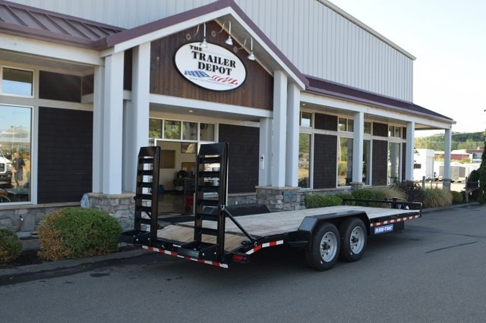 New SURE-TRAC 7′ X 20′ EQUIPMENT TRAILER 16K