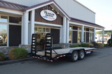New SURE-TRAC 7′ X 20′ EQUIPMENT TRAILER 16K
