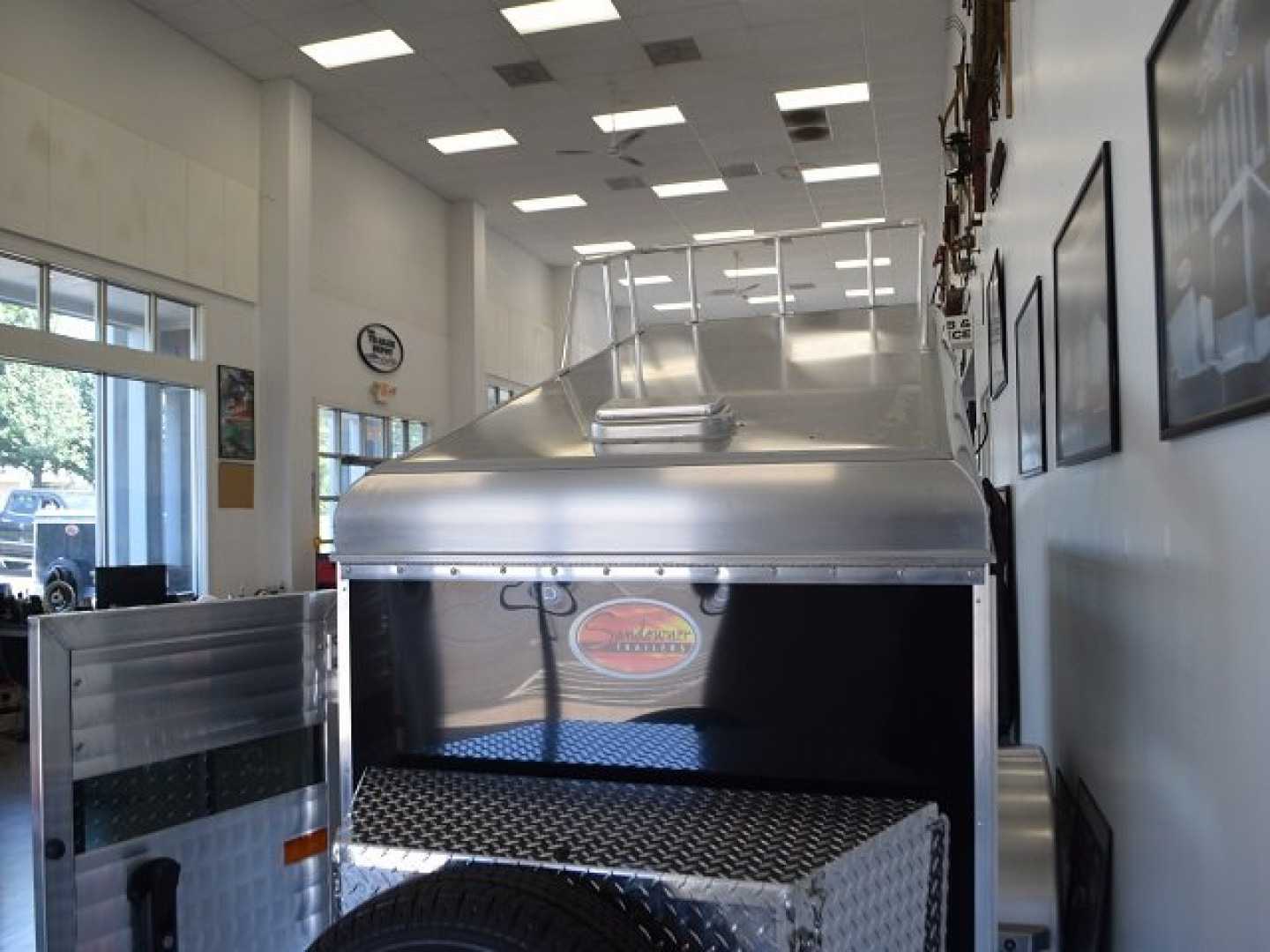 New SUNDOWNER 4′ X 7’6″ MINI STOCK TRAILER 2.3K