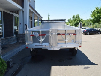 New MISSION 7′ X 14′ ALUMINUM DUMP TRAILER 14K