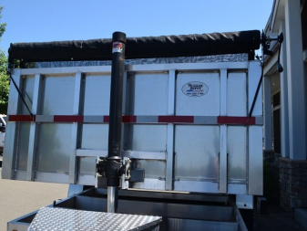 New MISSION 7′ X 14′ ALUMINUM DUMP TRAILER 14K