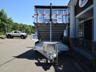 New MISSION 7′ X 14′ ALUMINUM DUMP TRAILER 14K