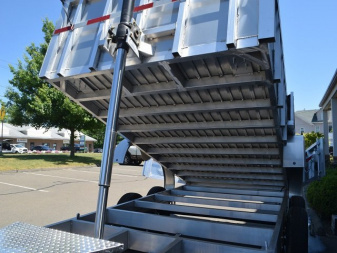 New MISSION 7′ X 14′ ALUMINUM DUMP TRAILER 14K