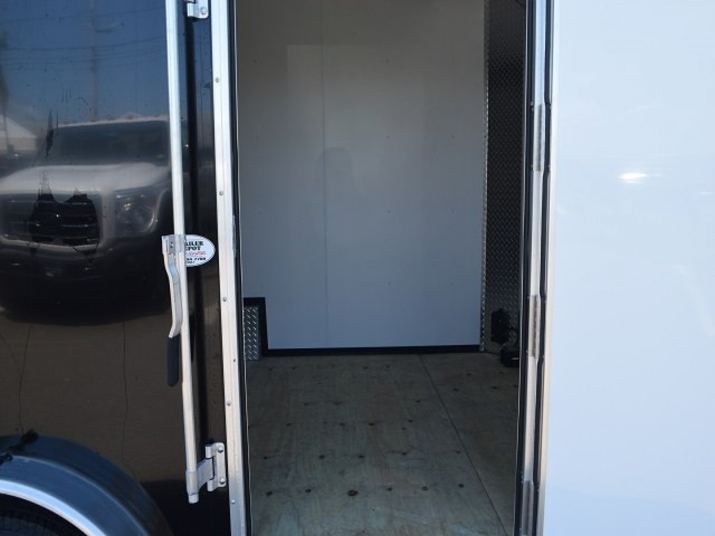 New MISSION 7’6″ X 14′ ENCLOSED MOTORCYCLE TRAILER 7K