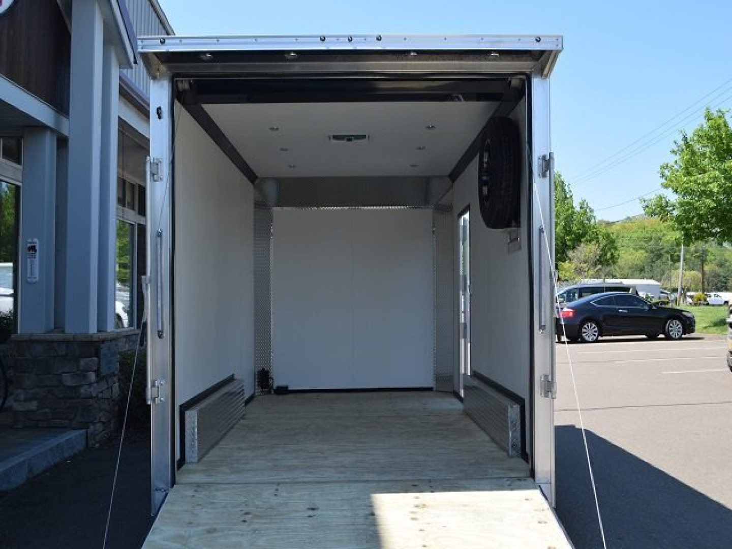 New MISSION 7’6″ X 14′ ENCLOSED MOTORCYCLE TRAILER 7K