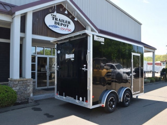 New MISSION 7’6″ X 14′ ENCLOSED MOTORCYCLE TRAILER 7K
